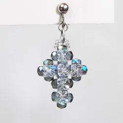 Clips  - Silver 925 - Earrings Sierra - Clips  - Silver 925 - Argent 925